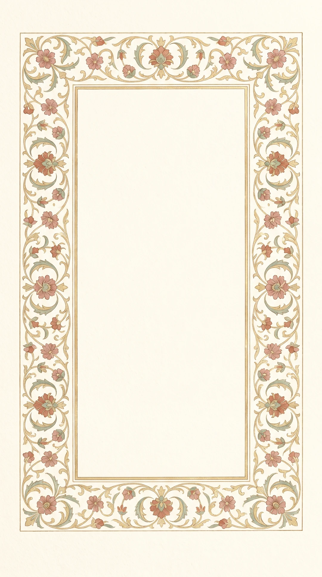 Gulnar — the mille-fleur border