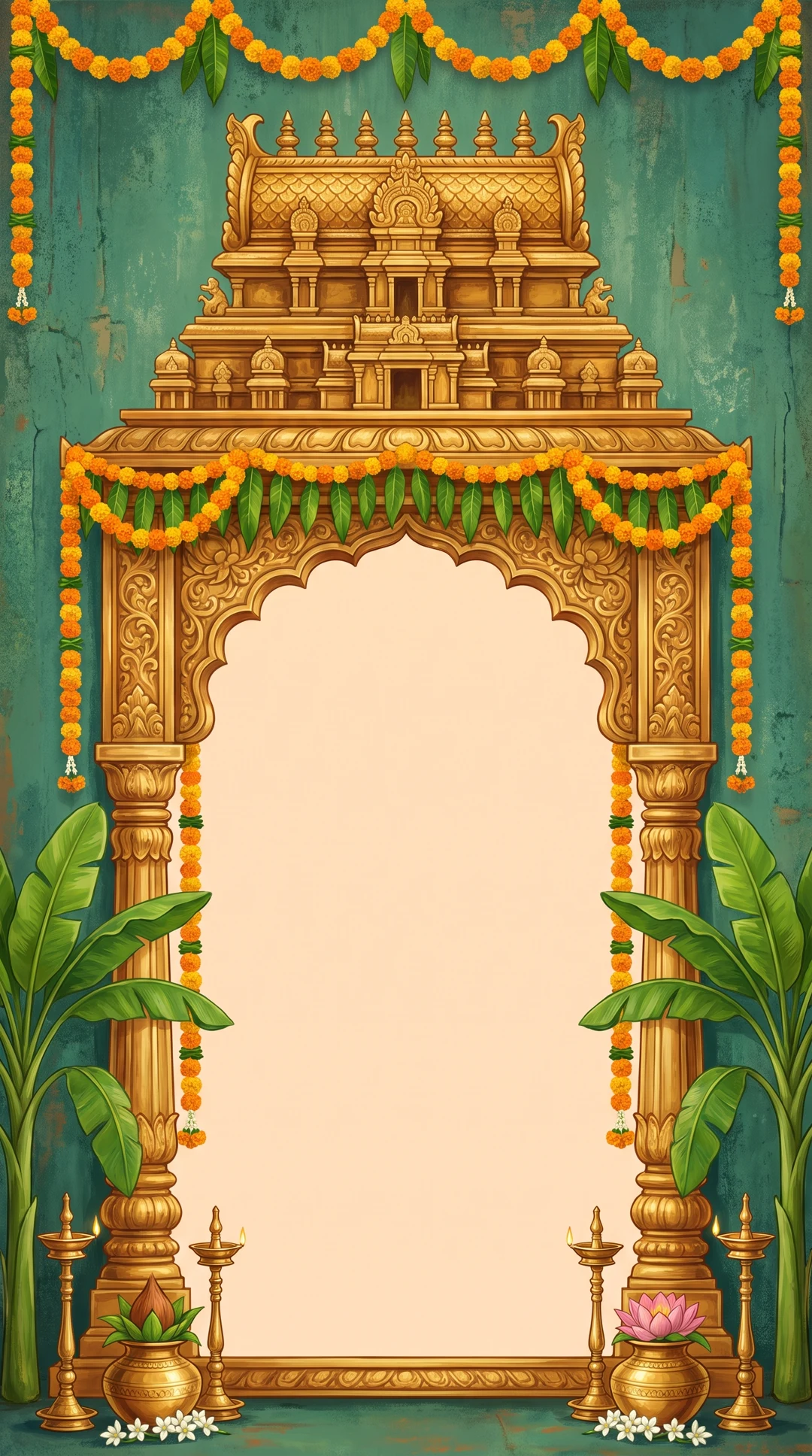 Kalyanam — the gopuram morning
