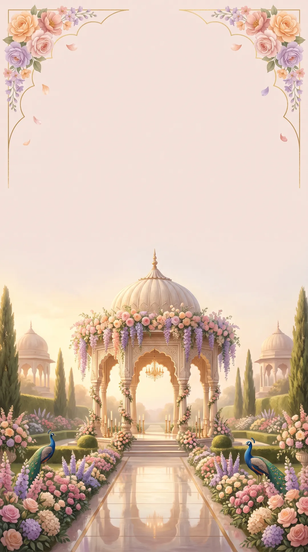 Mahal — the golden-hour garden
